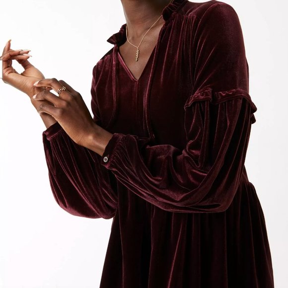 NWT FatFace velvet top - Picture 3 of 3